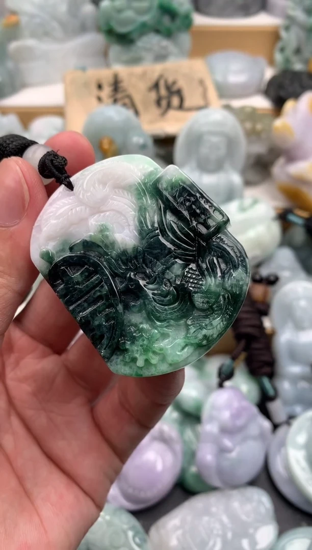 吊坠(不含链)未镶嵌翡翠1