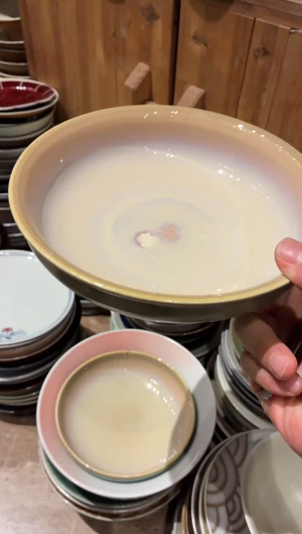 瓷片正*185 微瑕只此青绿反边盘1个
