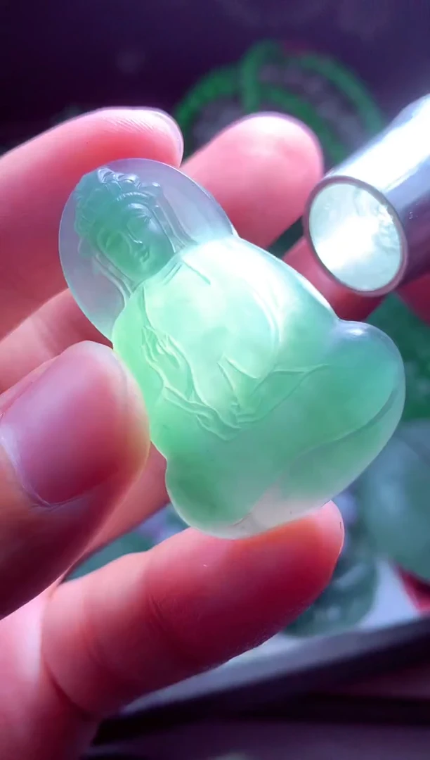 未镶嵌定制翡翠成*#翡翠毛货定制