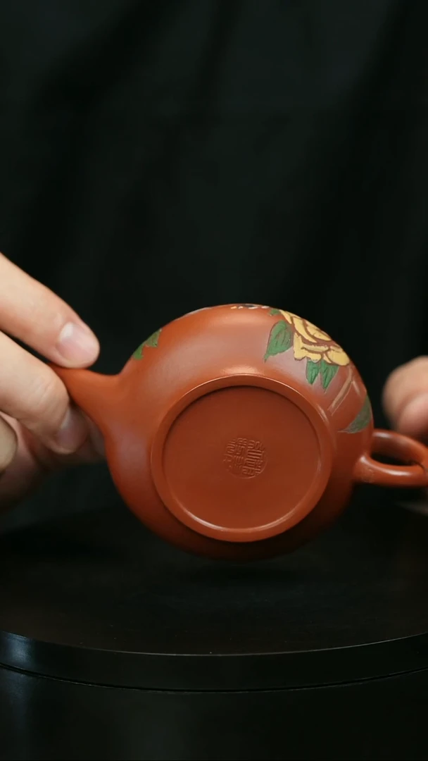 茶壶紫砂来**了H2239赵翠红长城笠帽