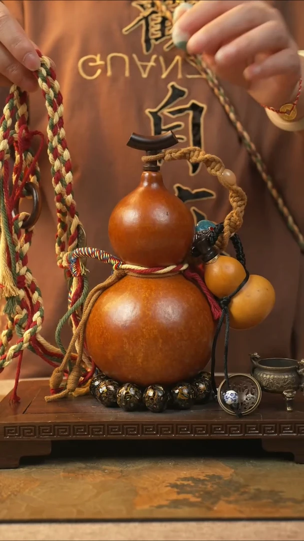 180大漆一物一拍记葫堂出品【不带手串】