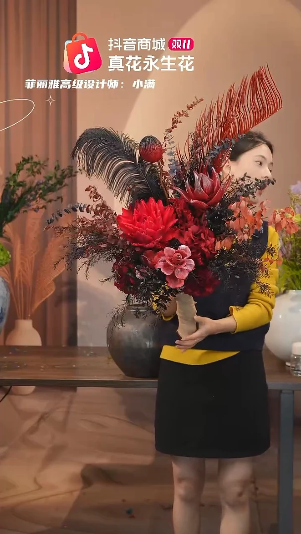 有机玻璃图片款式：   单花束