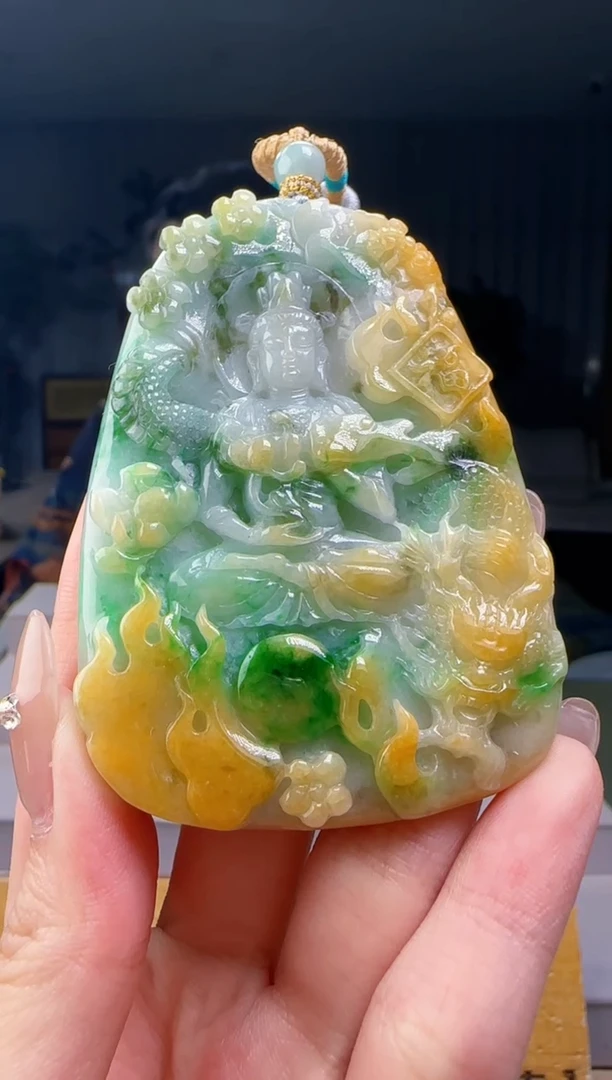 颈饰未镶嵌翡翠CC@@960Q3J21145