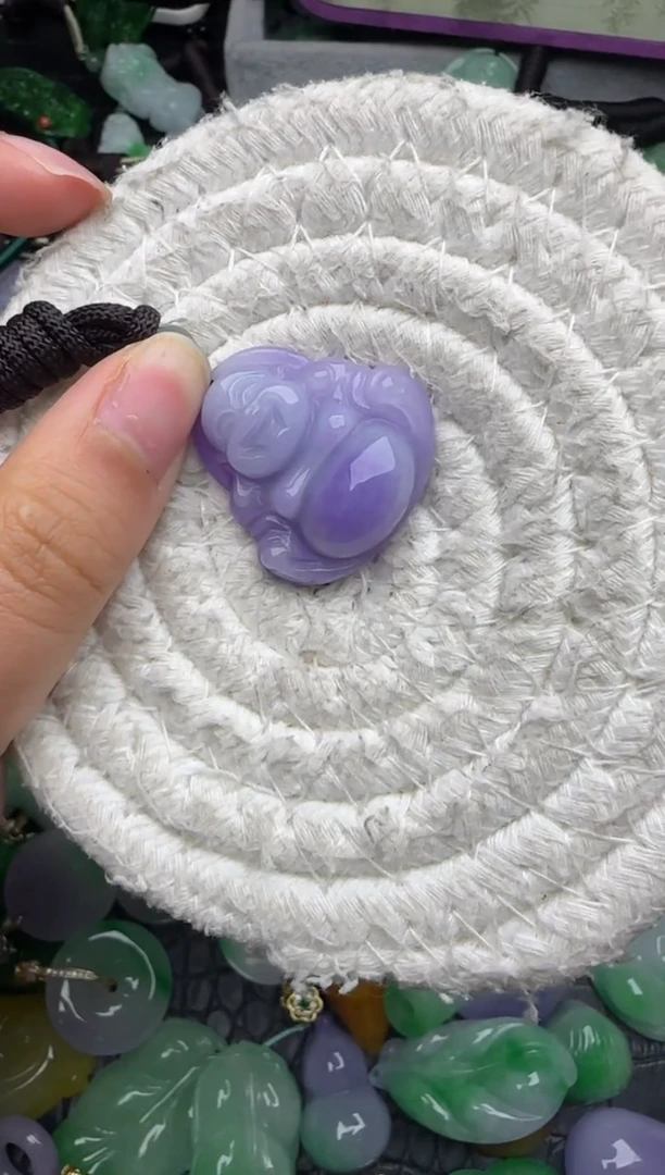 颈饰未镶嵌翡翠缅甸翡翠吊坠