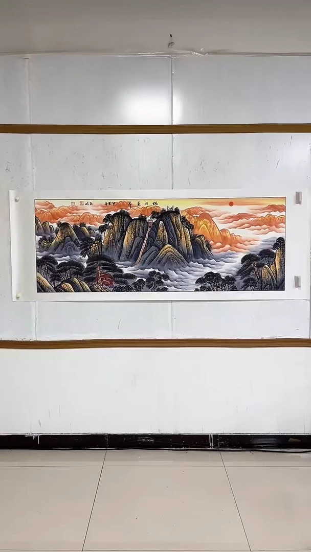 【闪购商品】国画陈丽娟-六尺-山水