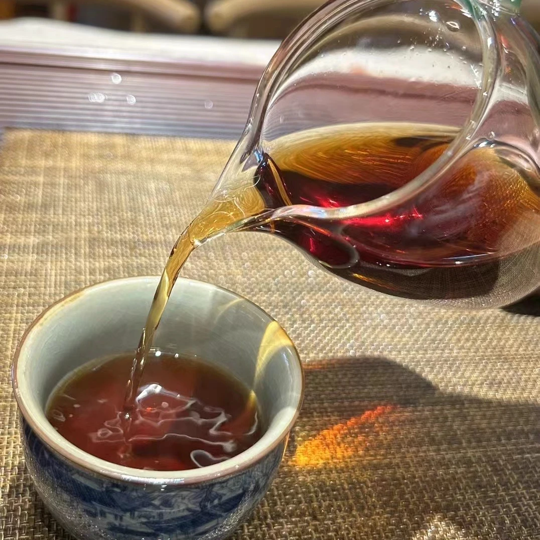 古树 · 摆尾箐•熟散茶 · 2023年原料三泡品尽四季的醇厚香