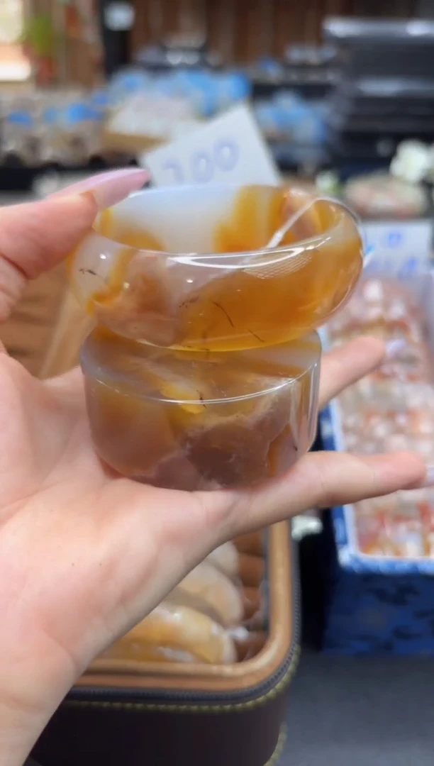 未镶嵌手镯石英质玉A40(60圈赠送镯心)