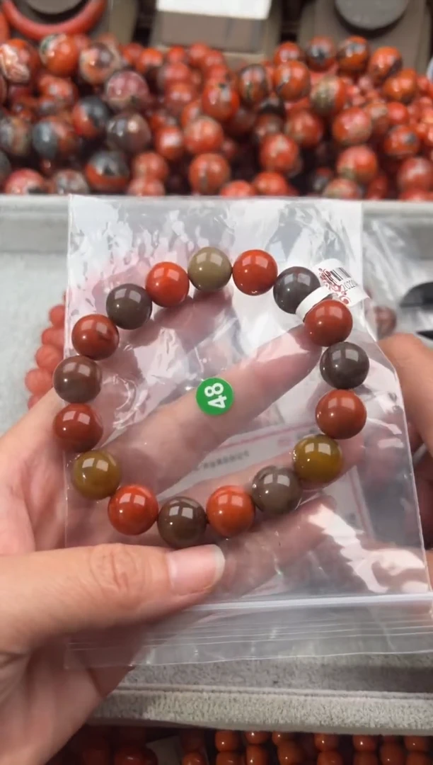 未镶嵌手串南红玛瑙12+