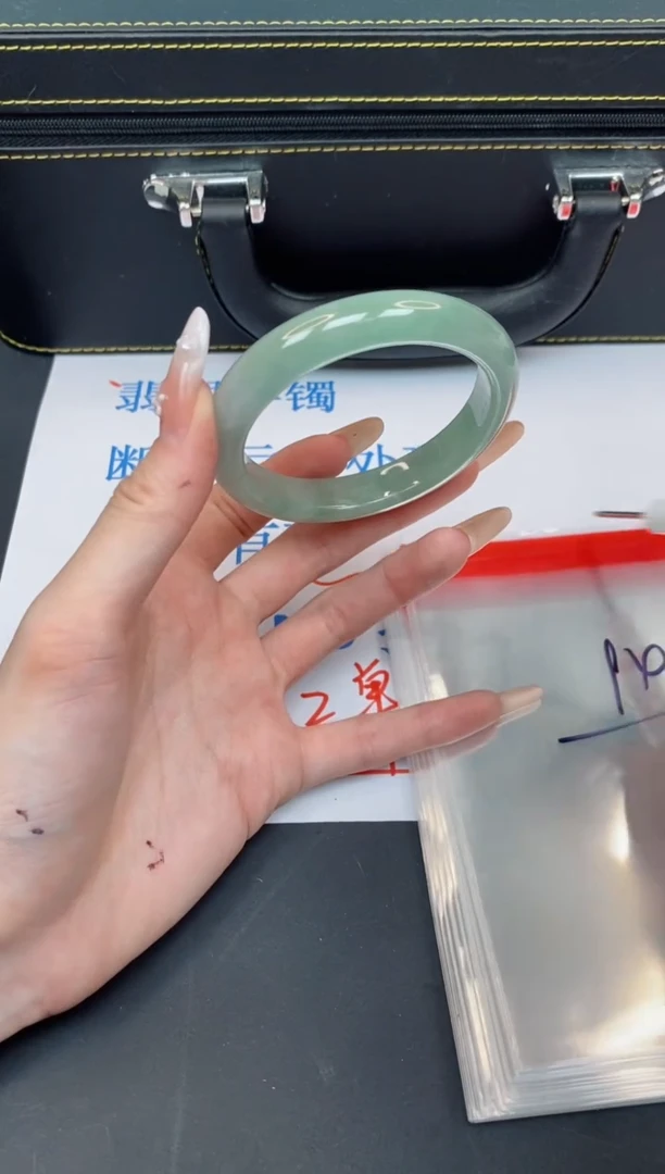 未镶嵌手镯翡翠有瑕疵NO退换-94