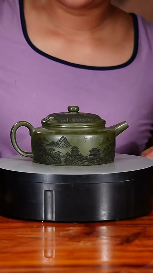 宜兴原矿紫砂壶茶壶350C