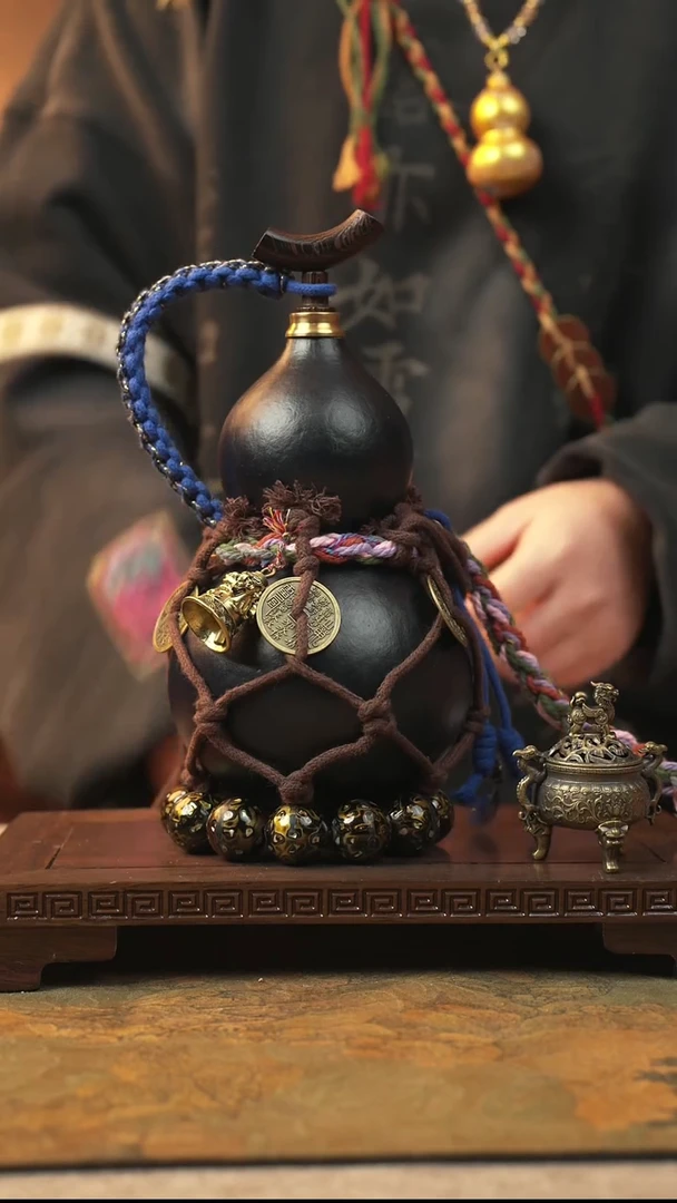 165大漆一物一拍记葫堂出品【不带手串】