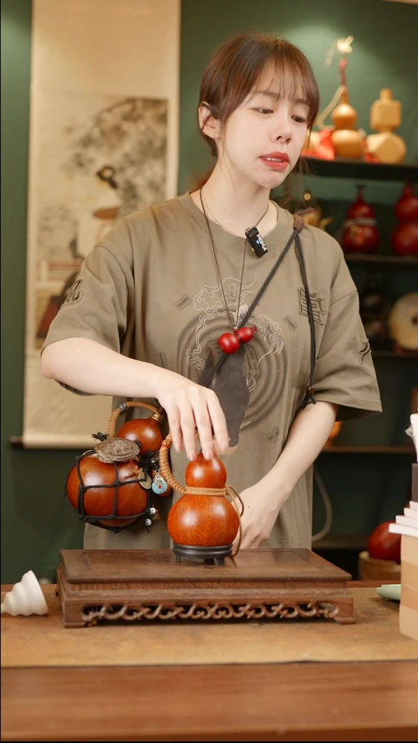 3号精品天然大漆酒葫芦一物一拍~