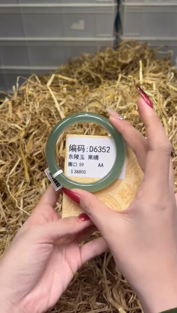 未镶嵌手镯石英质玉D6352