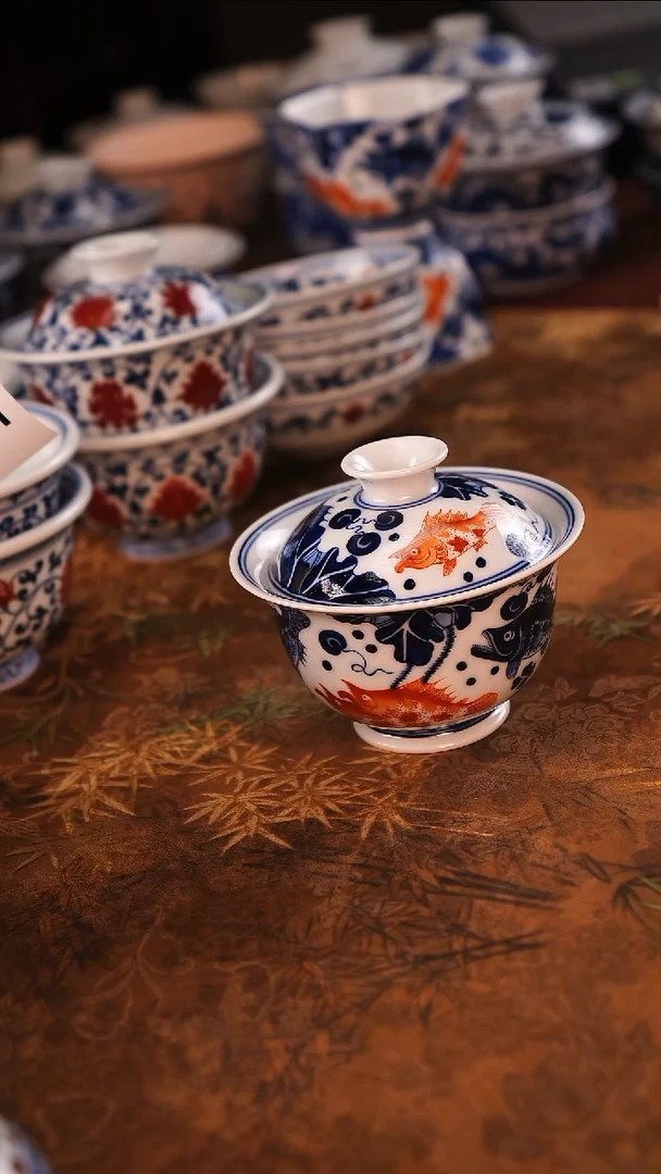 景德镇手工手绘茶器-9