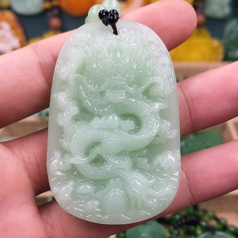 龙牌.手工男女同款单面时尚经典百搭精美吊坠