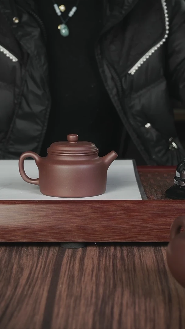 【闪购商品】紫砂茶壶ly  紫泥   德钟