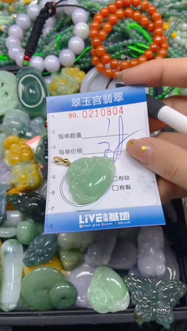 颈饰未镶嵌翡翠闪购C0210804