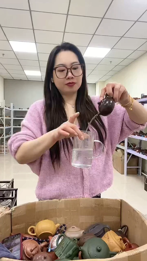 【闪购商品】紫砂茶壶紫袍玉砂光素河豚西施