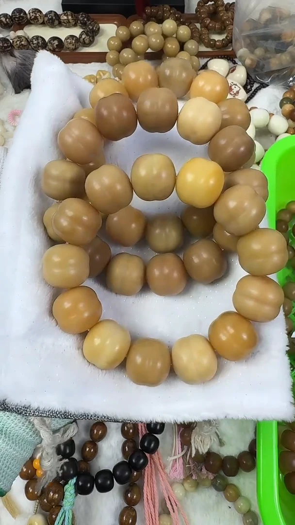 菩提根/象牙果手串21干磨蛋堡