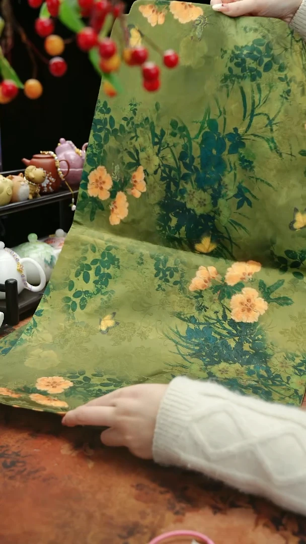 【闪购商品】68*36春颜缎面防水茶席