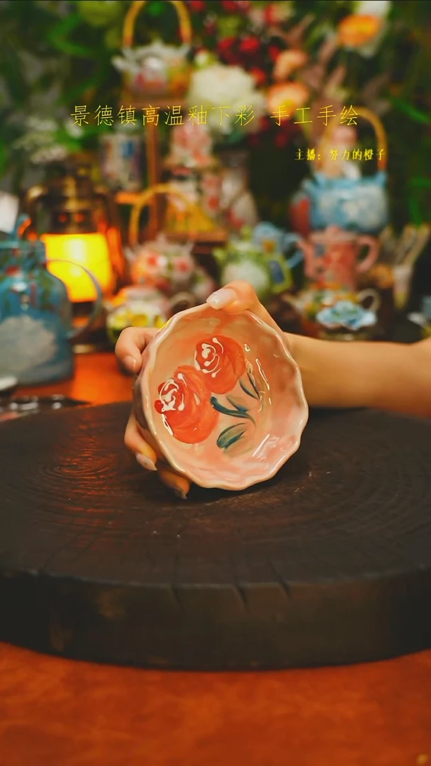 白沙素简陶瓷手作764
