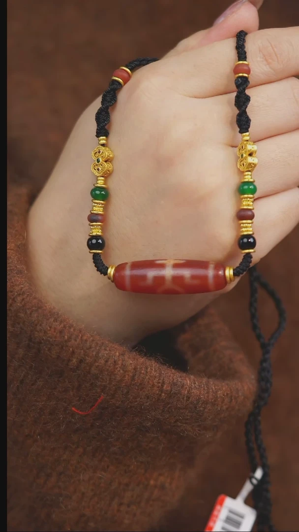 【闪购商品】玛瑙/玉髓项链未镶嵌多样性发一