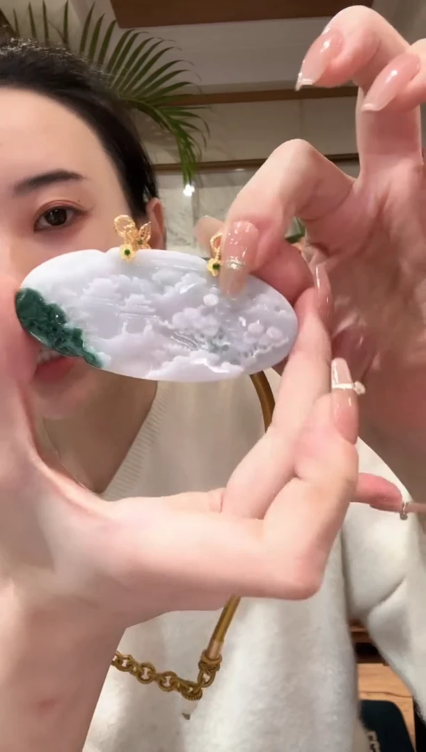 【闪购商品】翡翠颈饰未镶嵌国风