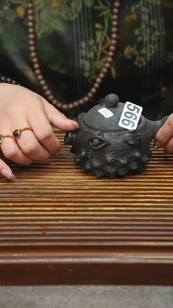 万古烧粗陶手工茶具