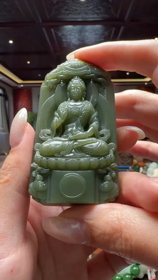 未镶嵌和田玉挂件szq