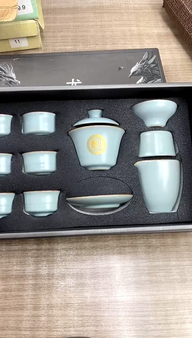汝窑金福盖碗汝窑金福盖碗