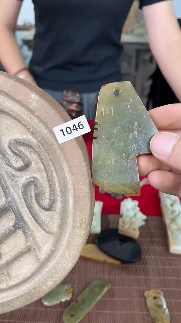 瓷片手工，手绘，陶瓷1046