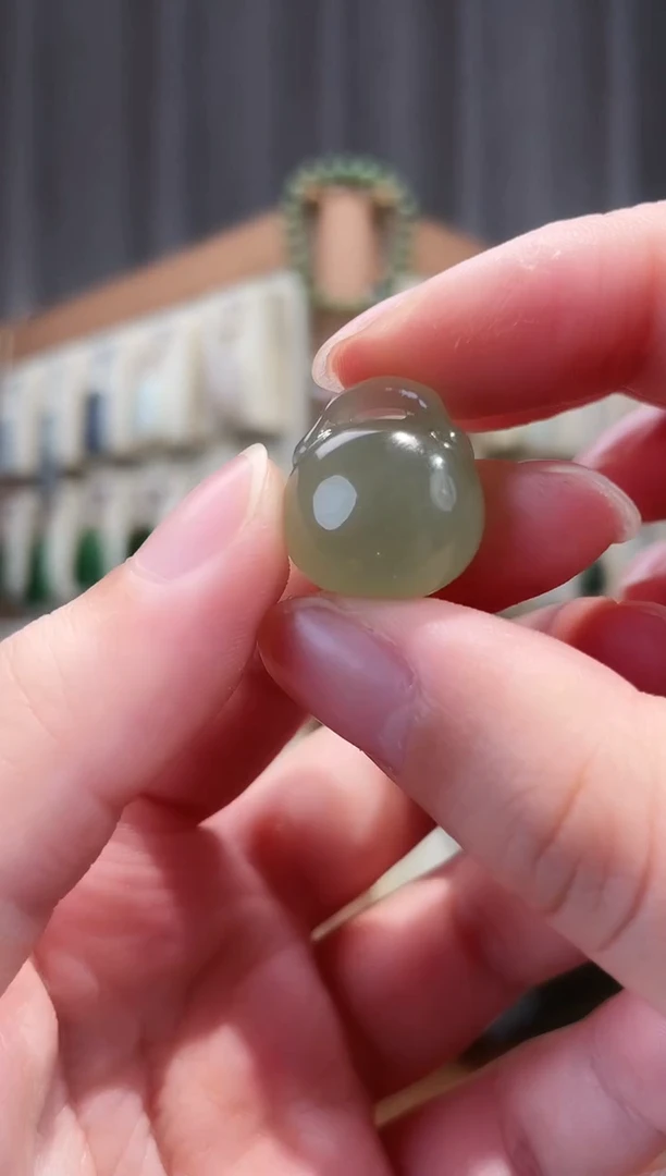 颈饰未镶嵌和田玉K****K18*16*12毫米叮当福袋