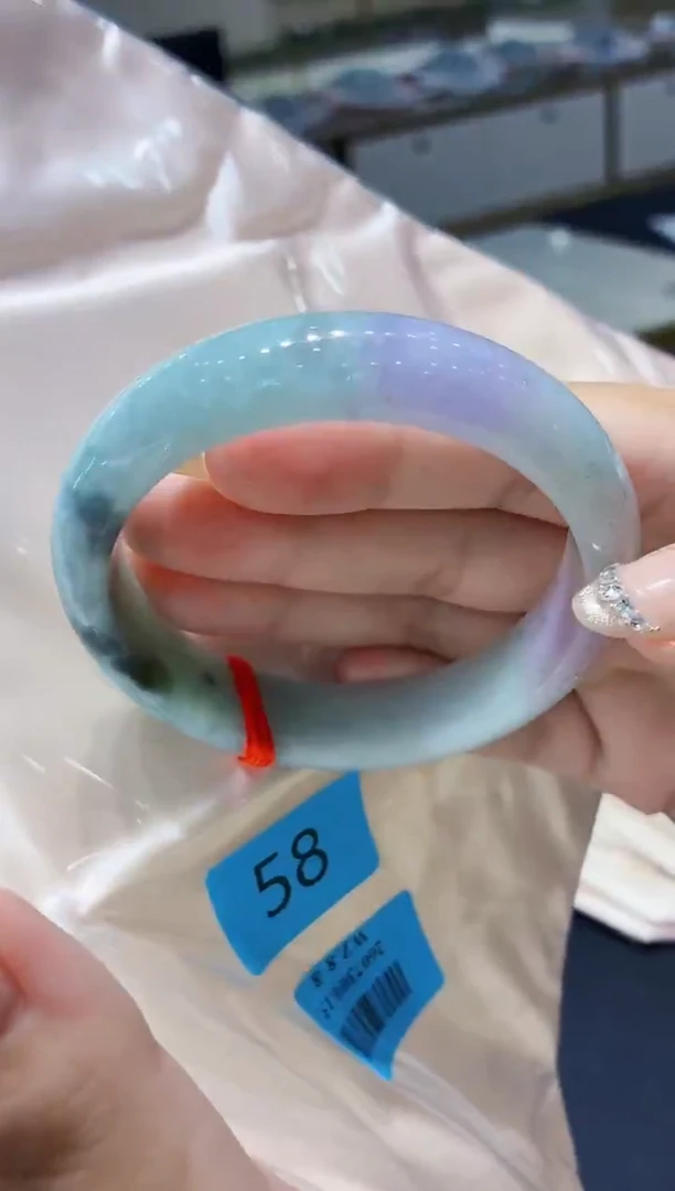 未镶嵌手镯翡翠翡翠手镯58