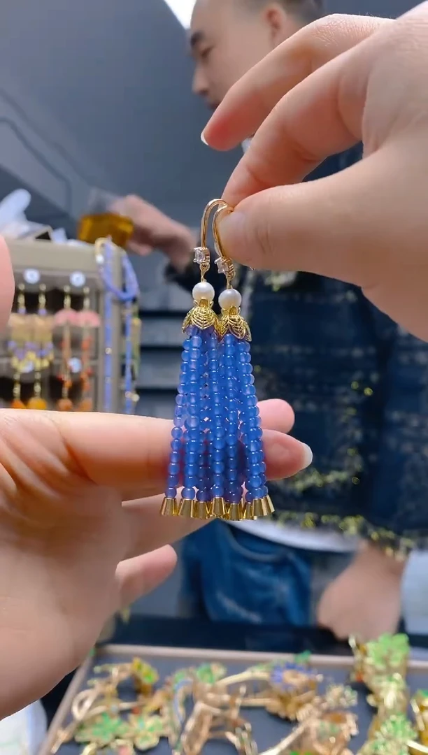 【闪购商品】玛瑙/玉髓耳饰合金031玛瑙耳饰