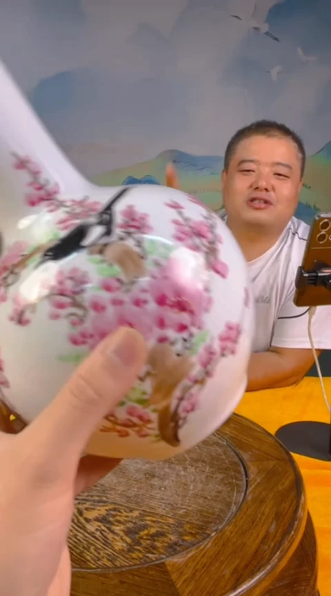 摆件景德镇陶瓷青花摆件63