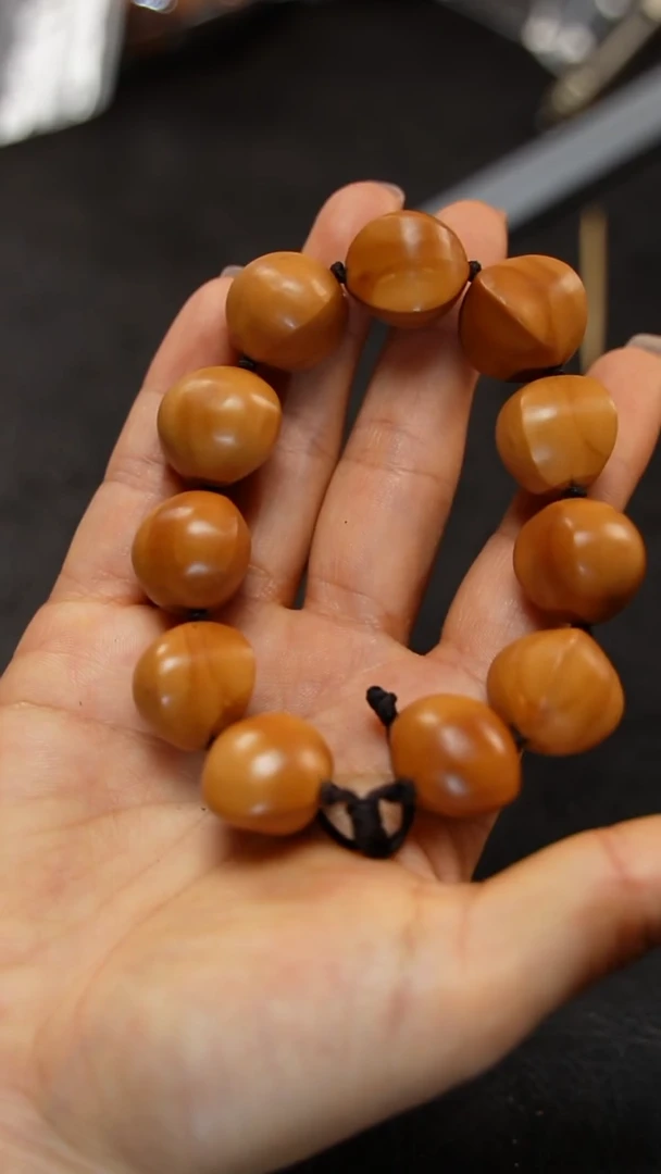 橄榄核手串/手链九林精品核雕