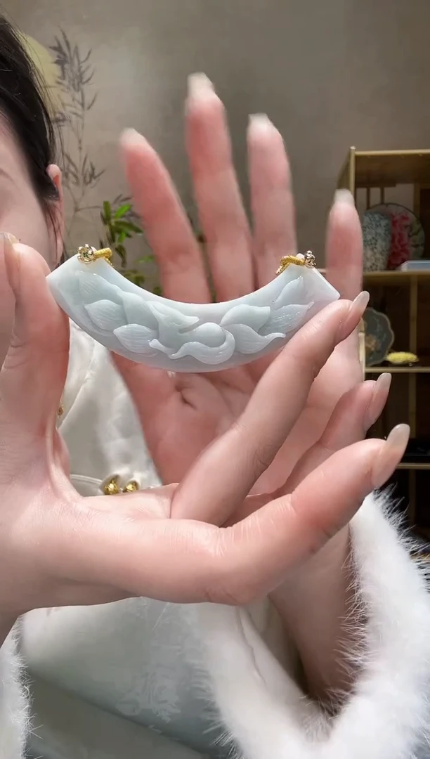 【闪购商品】翡翠耳饰未镶嵌吊坠