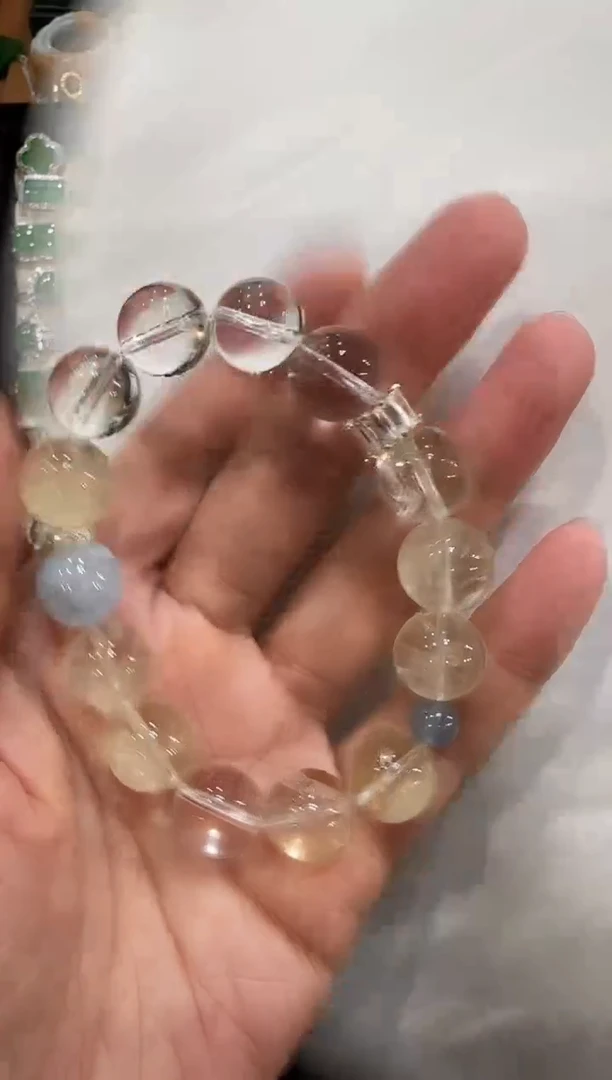 颈饰未镶嵌水晶国风13