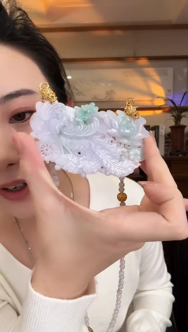 颈饰未镶嵌翡翠国风