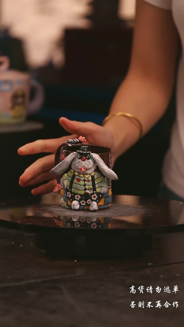 陶瓷景德镇可爱设计师款陶瓷