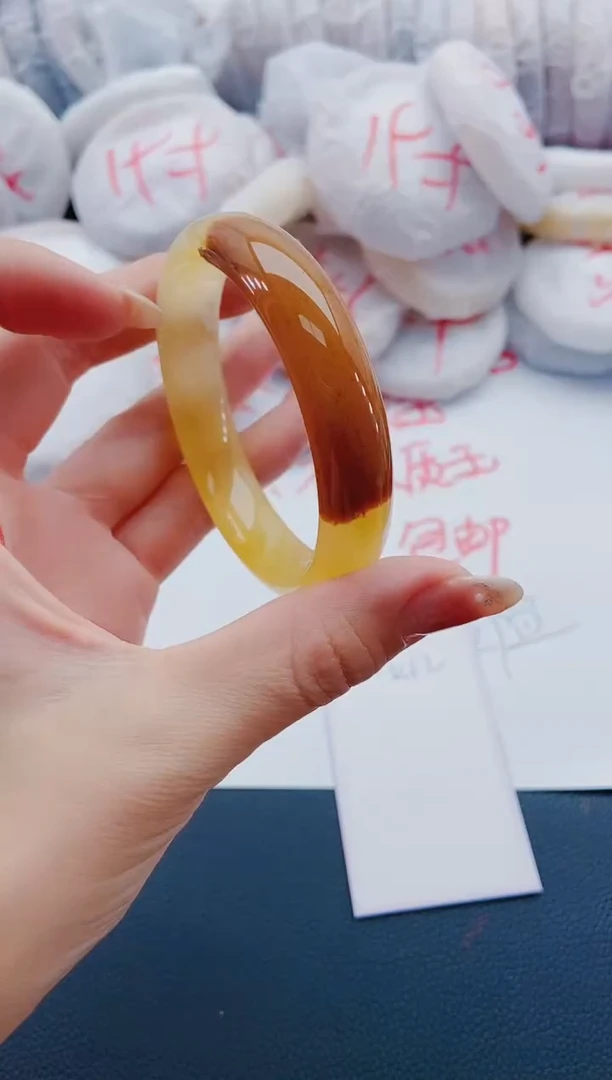 未镶嵌手镯石英质玉K12-55-56