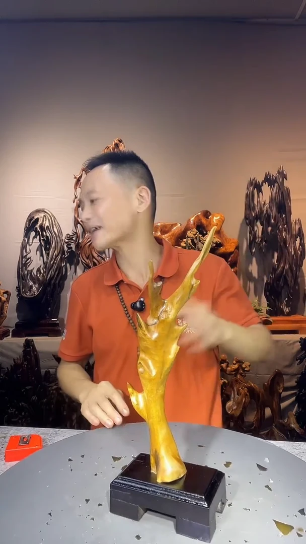 金丝楠金丝楠桌面随行摆件92