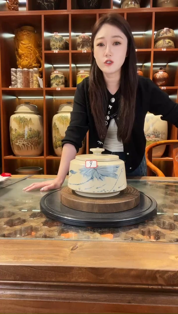 罐李正龙作品小茶罐@9