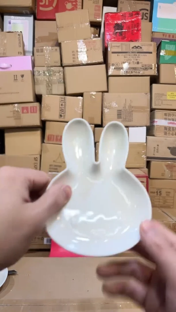 【闪购商品】杯小号白色米菲兔盘子