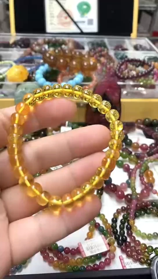 手链琥珀未镶嵌手链4