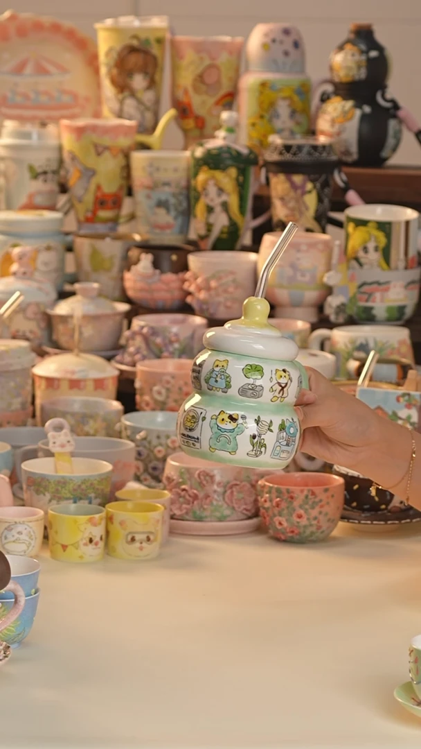 其他景德镇釉下彩手绘设计师款陶瓷