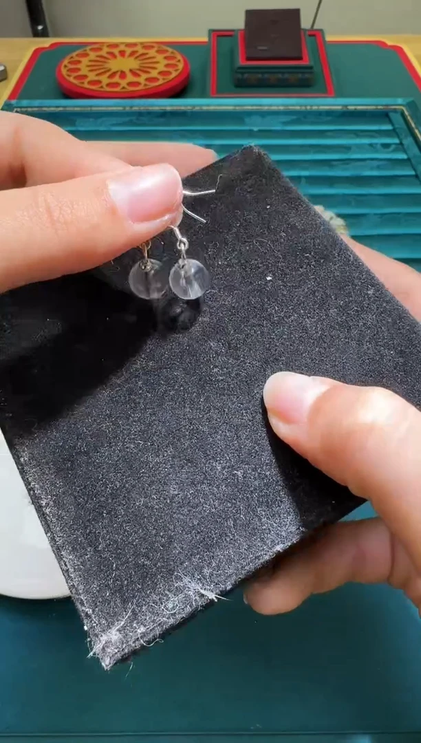 未镶嵌耳饰水晶多样性发一件 519