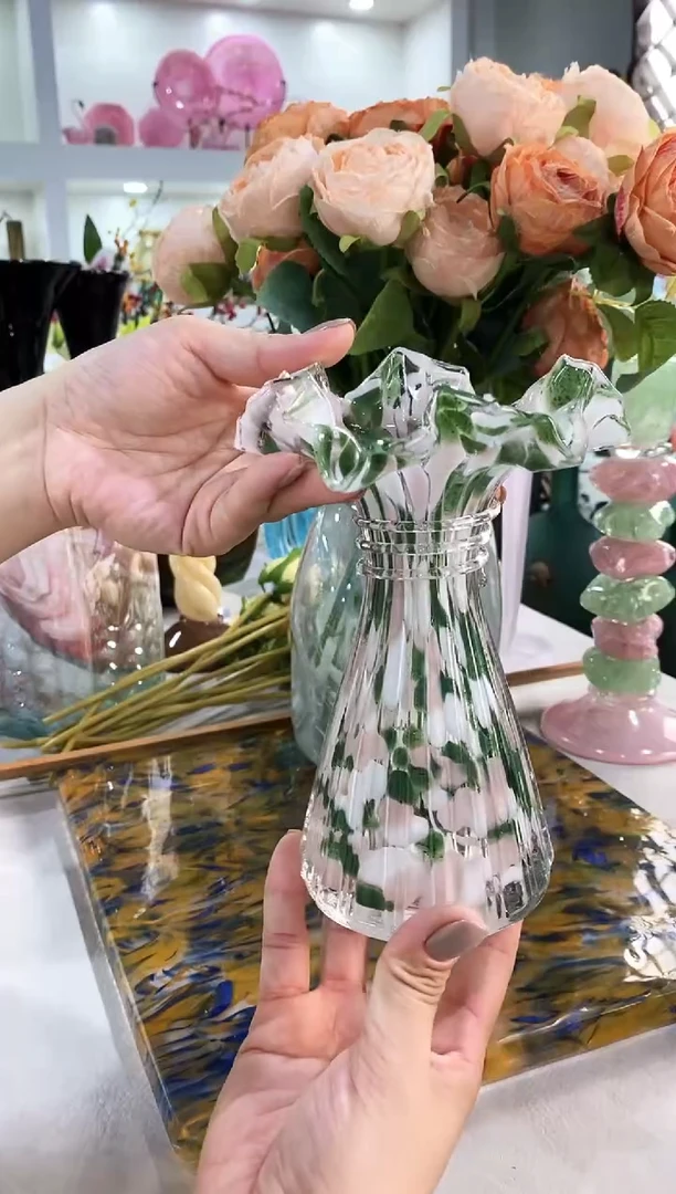 慕忆家手作琉璃花瓶