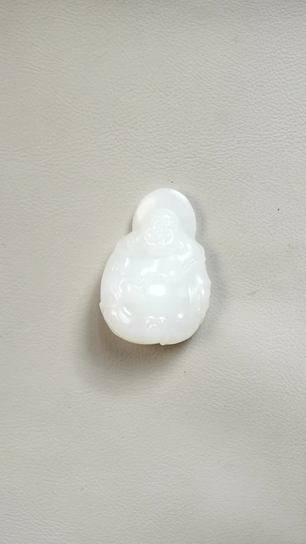 未镶嵌和田玉挂件佛