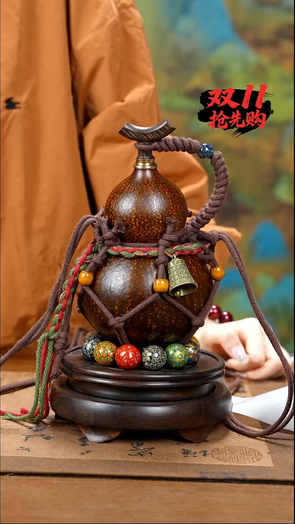 XB043网兜款酒葫芦不包手串